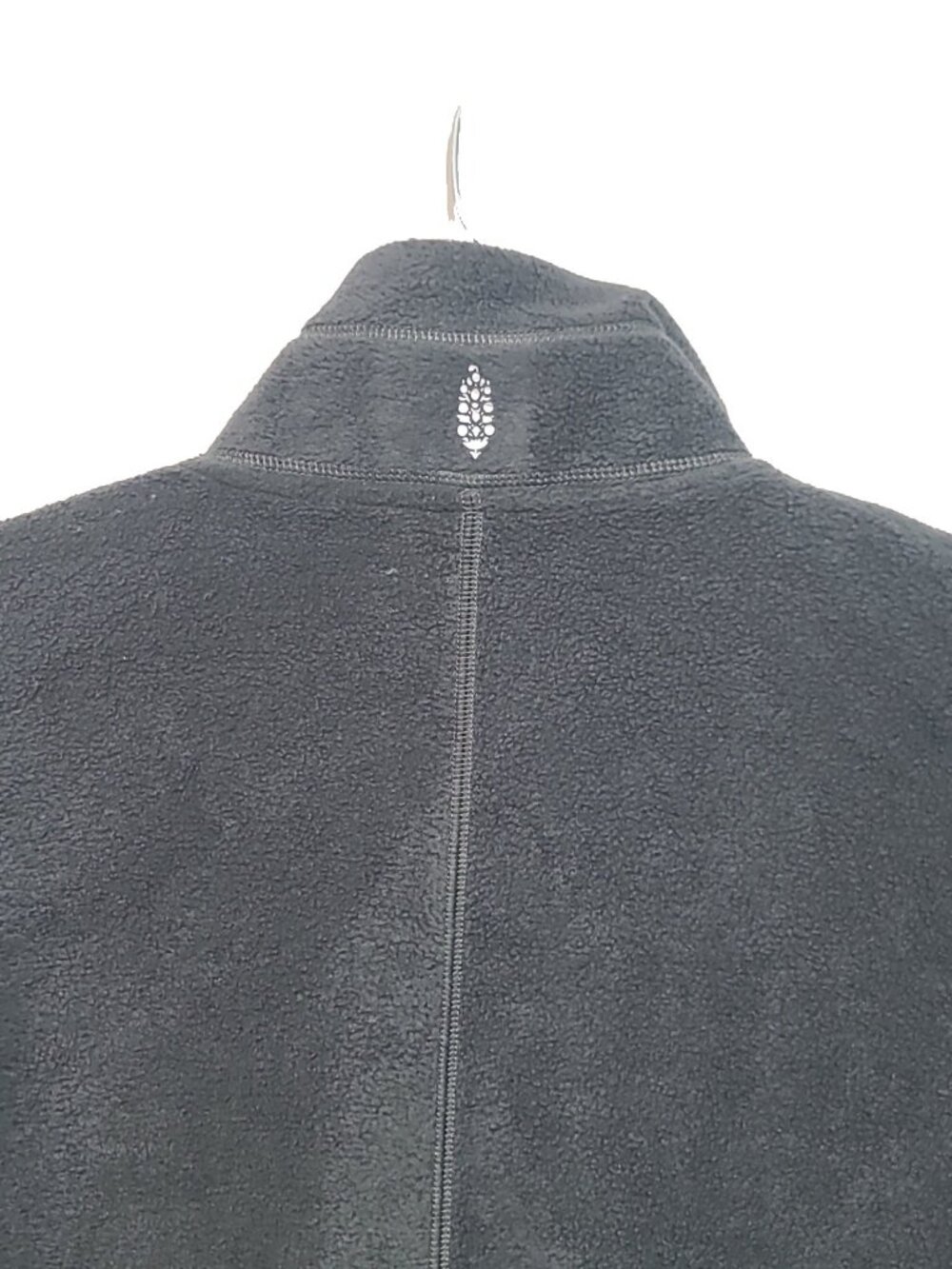 Free People FP Movement Climb High Fleece Jacket XS Green EUC - Picture 5 of 7